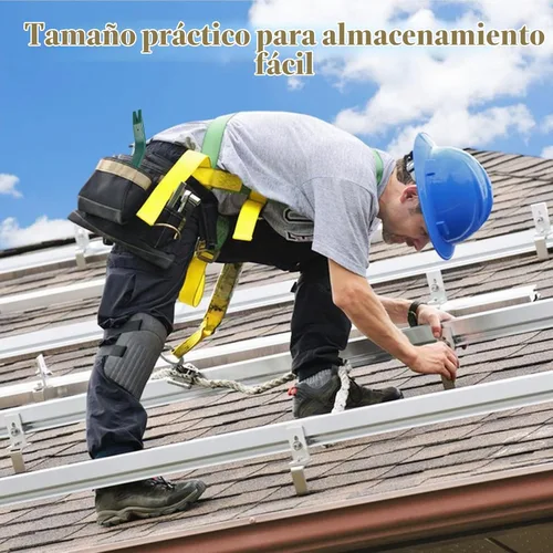 Vista 6 de Tejas de techo, herramienta de remoción de tejas, herramientas para techos, instalador de clavos para tejas, extractor de clavos de tejas, barra