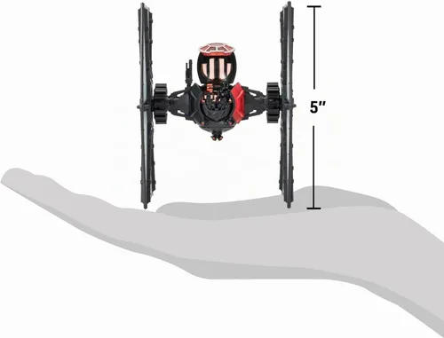 Vista 6 de Star Wars Micro Galaxy Squadron First Order Special Forces TIE Fighter - Vehículo de 5 pulgadas con alas extraíbles, torreta giratoria y accesorio