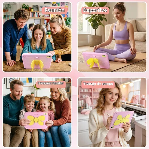 Vista 6 de Funda para iPad de 10ª generación para iPad A16 para niños y niñas 10ª cubierta