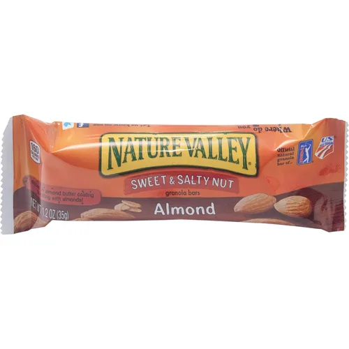 Vista 5 de Nature Valley, Barras de granola de almendras dulces y saladas, caja de 7.4 onzas (paquete de 4)