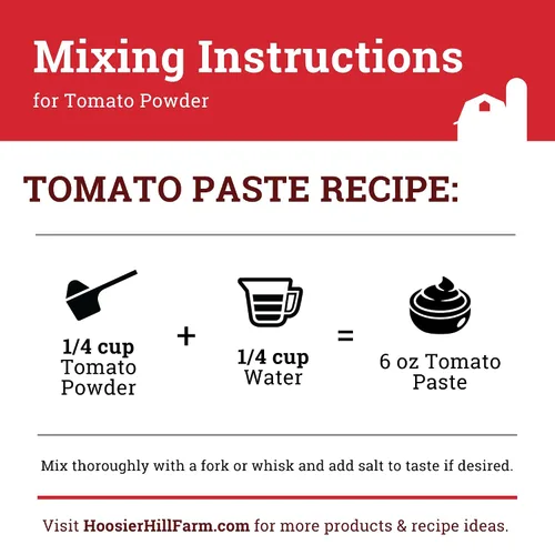 Vista 6 de Hoosier Hill Farm Tomate en polvo premium, 12oz (paquete de 1)