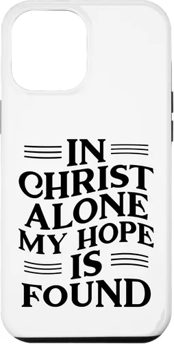 Vista 6 de iPhone 14 En Cristo Solo Mi Esperanza Se Encontró - Funda Inspiradora Cristiana