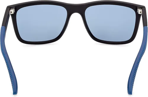 Vista 4 de BMW Gafas de sol inyectadas para hombre, negro mate, 54 de EE. UU, Mate negro