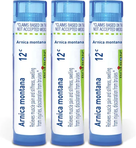 Vista 11 de Medicina homeopática Árnica Montana Boiron, 1, 1 Single-medicine homeopathic pellets for Muscle Pain, Stiffness, Swelling from Injuries & Bruises.
