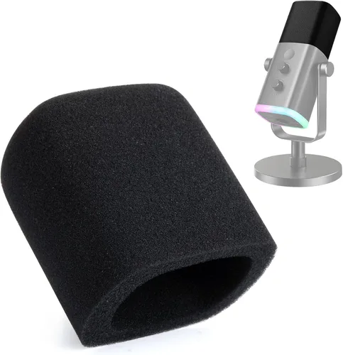 Vista 12 de YOUSHARES Filtro Pop K669B, Pantalla Antiviento de Micrófono de Espuma Compatible con Micrófono USB Fifine (K669B K669 K669L K669G K669PRO2 K669S)