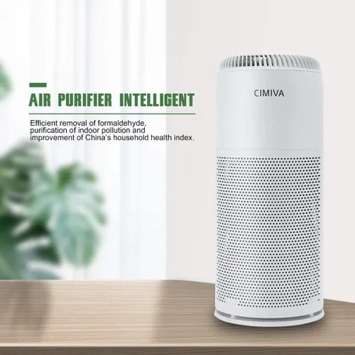 Vista 2 de Purificador de aire HEPA para el hogar, purificador inteligente de 3 etapas con alta eficiencia y filtro de carbono para habitación grande y hogar