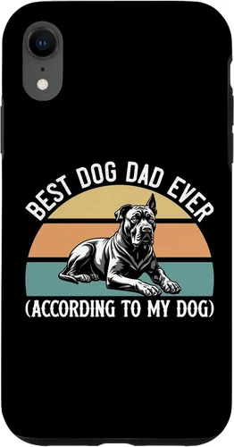 Vista 25 de Cane Corso Mastiff, Best Dog Dad Ever According to My Dog Case for iPhone 17