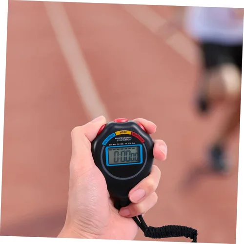 Vista 7 de Temporizador electrónico profesional de 3 piezas para juegos deportivos, temporizador de partidos duradero con diseño fácil de usar para árbitros