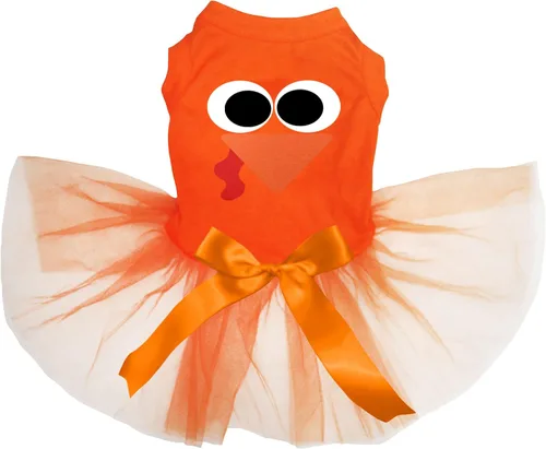Vista 7 de Petitebella Vestido de cachorro con cara de pavo (marrón/pavo bebé, talla XS)