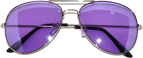 Vista 9 de OWL Paquete de 12 lentes de sol de aviador a granel de metal dorado, plateado, marco negro para hombres y mujeres, gafas de fiesta