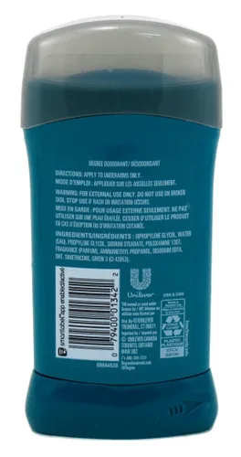 Vista 2 de Degree - Desodorante de 3 onzas para hombre Time Released Intense Sport (3.0 fl oz) (paquete de 3)