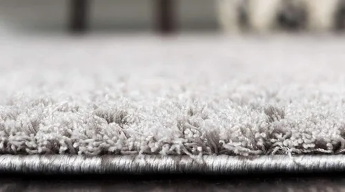 Vista 5 de Unique Loom Studio Colección Solid Shag Urban - Alfombra moderna de área súper suave y de felpa