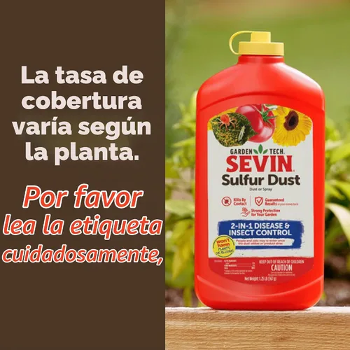 Vista 11 de Polvo de azufre Sevin, 1.25 libras
