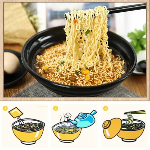 Vista 5 de Fabura Paquete de 5 fideos instantáneos Master Kong