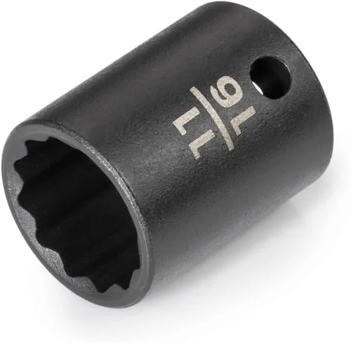 Vista 80 de TEKTON Unidad de 3/8 pulgadas x 1 pulgada 12 puntos de impacto SID12225