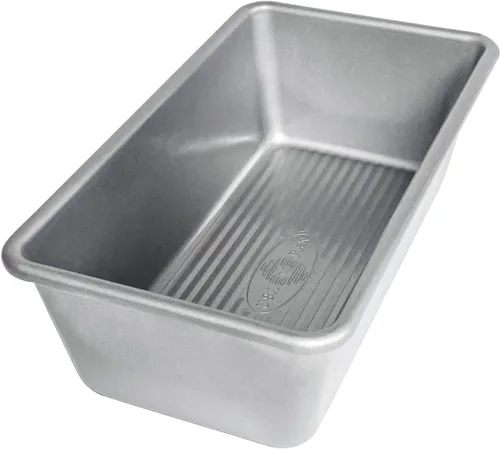 Vista 8 de USA Pan Bakeware - Molde para pan estándar antiadherente sin costuras, 8 x 4.5 x 2.75