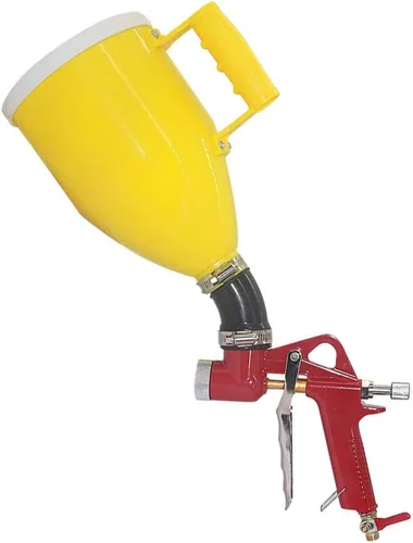 Vista 5 de Joywayus Air Hopper - Pistola pulverizadora con boquilla de 0.157 in/0.236 in/0.315 in, textura de pintura, pulverizador de pintura para paneles