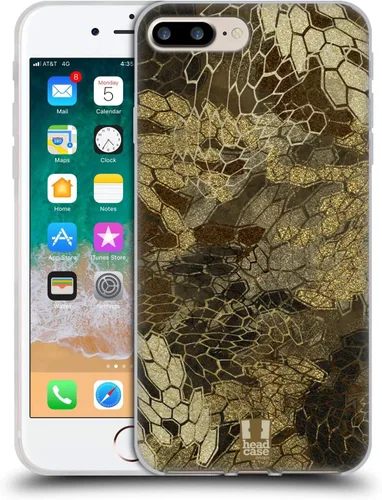Vista 220 de Head Case Designs Deer UV Killer - Funda de gel suave para caza de camuflaje compatible con Apple iPhone 7 Plus/iPhone 8 Plus