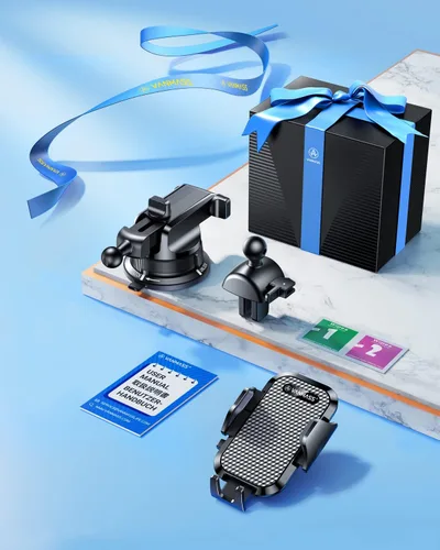 Vista 9 de VANMASS [Versión Pro] Soporte Universal para Teléfono de Coche [Ventosa Super 2025] Soporte para Teléfono de Coche, Soporte para Teléfono Celular