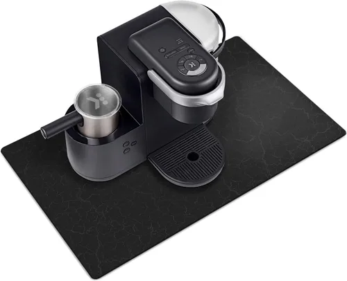 Vista 28 de Alfombrilla Divertida para Cafetera - Bandeja Espresso para Barra de Café Bajo Alfombrilla para Cafetera, Alfombrilla para Cafetera para Encimera