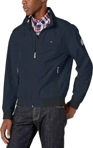 Vista 9 de Tommy Hilfiger Chaqueta bomber de memoria sintética de rendimiento para hombre