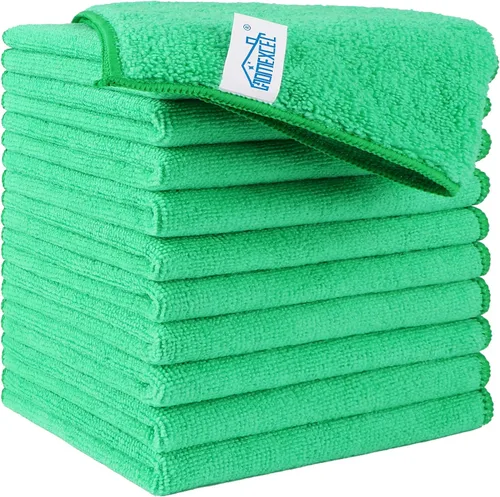 Vista 40 de HOMEXCEL Paño de limpieza de microfibra, toallas de microfibra de alta calidad para automóviles, sin pelusas, sin arañazos, altamente absorbente