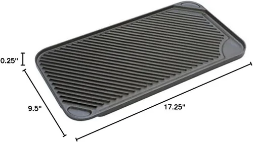 Vista 3 de Scanpan Parrilla clásica de doble quemador