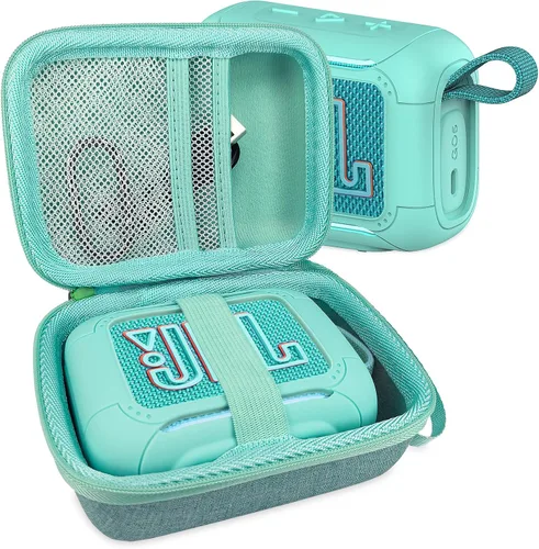 Vista 10 de Funda de silicona y funda rígida para altavoz Bluetooth JBL Go 5 Negro