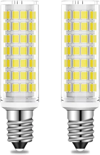 Vista 11 de Bombilla de base europea E14 E14, lámpara turca de repuesto regulable equivalente a 4 W, bombilla incandescente de 40 W, CA 110 V-130 V blanco