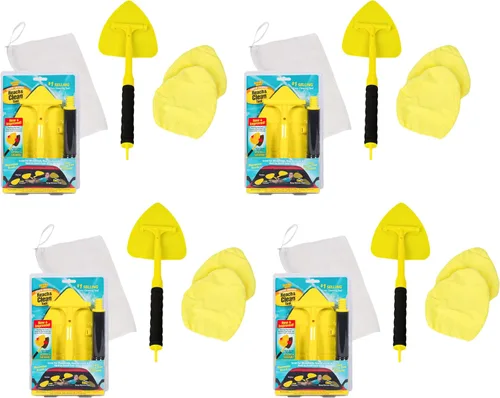Vista 9 de Invisible Glass 95160 - Kit de herramientas de limpieza de parabrisas Reach & Clean con mango extensible, (2) microfibras reutilizables de cambio