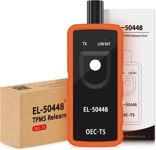 Vista 8 de JDIAG EL-50448 Herramienta de restablecimiento TPMS para el sistema de monitoreo de presión de neumáticos automático de GM, sensor de activación
