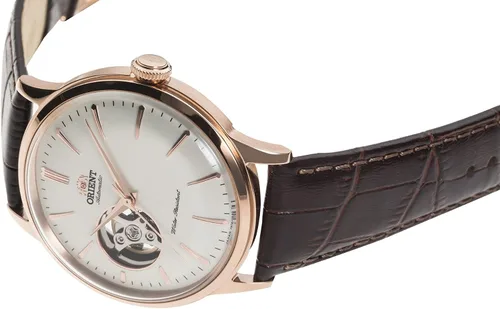 Vista 4 de ORIENT Reloj mecánico clásico semi esqueleto RN-AG0004S Hombre, 40 W32 L, Mecánico
