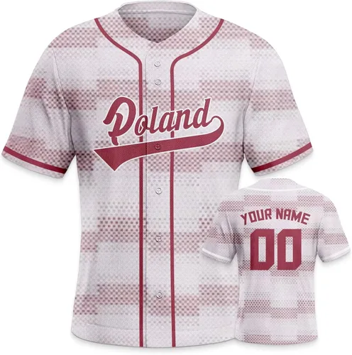 Vista 22 de Custom 2026 World Baseball Jersey Sports Shirt for Fans Men Youth Women Gifts Personalize Your Name Number S-6XL