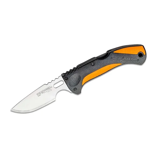 Vista 2 de Cold Steel Click-N-Cut Kit de caza ligero deshuesado cuchillo de campo de uso general - 5 cuchillas intercambiables de acero inoxidable 4116, mango