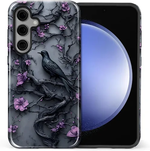 Vista 49 de Funda compatible con Samsung Galaxy S23, funda híbrida de protección rígida de 2 capas, a prueba de golpes, funda protectora resistente para Lata