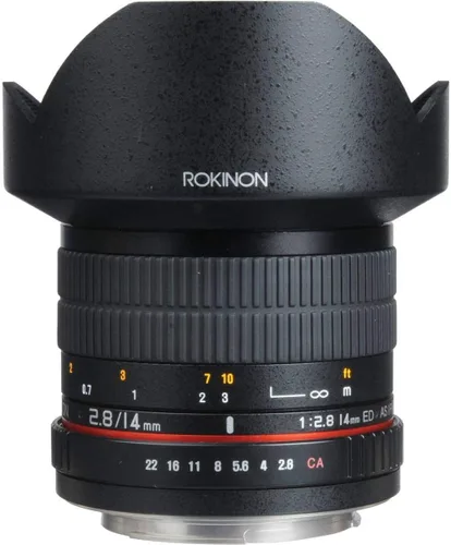 Vista 6 de Lente ultra de gran angular Rokinon – 14 mm F2.8
