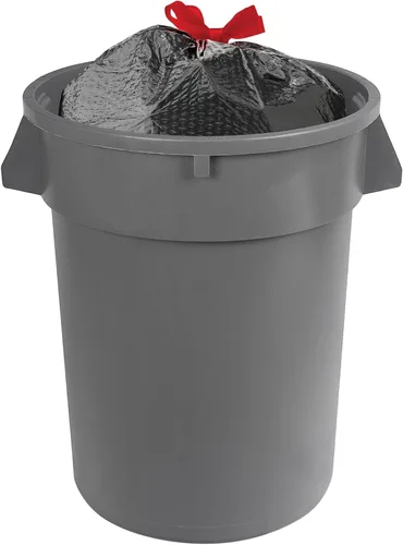 Vista 5 de Amazon Basics Flextra - Bolsas de basura multiusos con cordón, 30 galones, 50