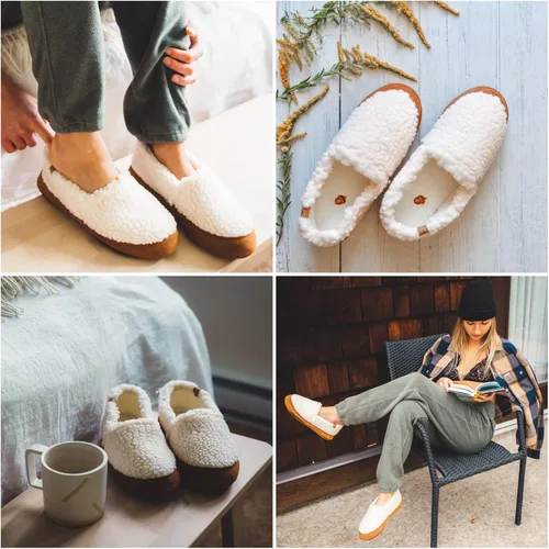 Vista 5 de Acorn - Pantuflas estilo mocasín para mujer