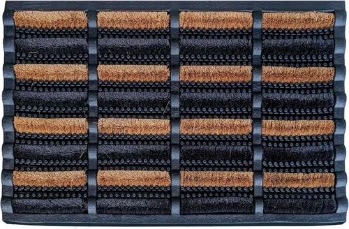 Vista 7 de FOOTMATTERS Ninamar Alfombrilla Bandeja Raspadora de Barro – 24 x 16 pulgadas