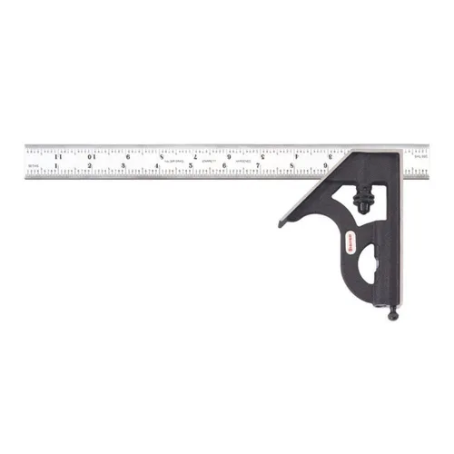 Vista 26 de Starrett Cuadrado combinado de acero con cabeza cuadrada, longitud de hoja