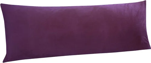 Vista 49 de NTBAY Fundas de almohada de terciopelo con cremallera, paquete de 2 fundas de almohada de viaje de franela de lujo, 13 x 18 pulgadas, color negro