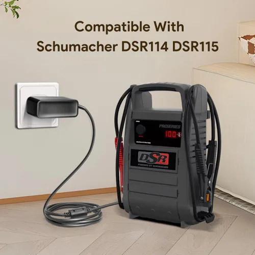 Vista 3 de Cargador portátil arrancador de batería de coche de 12V DSR114 DSR115 Compatible con Schumacher DSR 114 PSJ 1812 2212 3612 4424 ProSeries PSJ1812