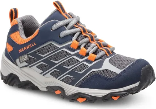 Vista 2 de Merrell Zapato de senderismo unisex Moab FST Low WTRPF para niños, 0 Big Kid