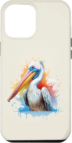 Vista 26 de iPhone 12/12 Pro Pelican Retrato de acuarela - Estuche para amantes de la naturaleza