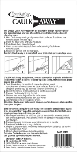 Vista 2 de Star brite Caulk-Rite & Caulk-Away, las herramientas adecuadas para el trabajo