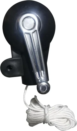 Vista 7 de Accesorios para sombrilla de patio, piezas de repuesto de paraguas para exteriores, piezas de soporte resistente, repuesto para patio Manivela