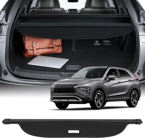 Vista 13 de SCITOO Cubierta de carga 2022-2024 para Jeep Grand Cherokee, accesorios retráctiles para maletero trasero, antimiradas, cubierta de seguridad