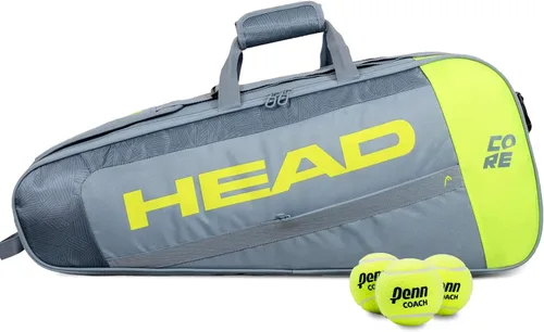 Vista 2 de Head Core 3R Pro, bolsa para raquetas de tenis Negro