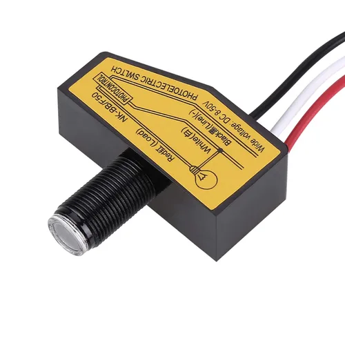 Vista 7 de Interruptor fotoeléctrico del sensor del atardecer al amanecer, mini luz fotocélula sensor de iluminación, con circuito de detección automática
