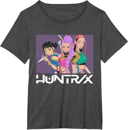 Vista 6 de KPop Demon Hunters HUNTR/X Camiseta Oficialmente Autorizada